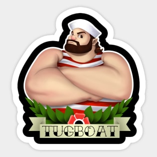 Tugboat Sticker